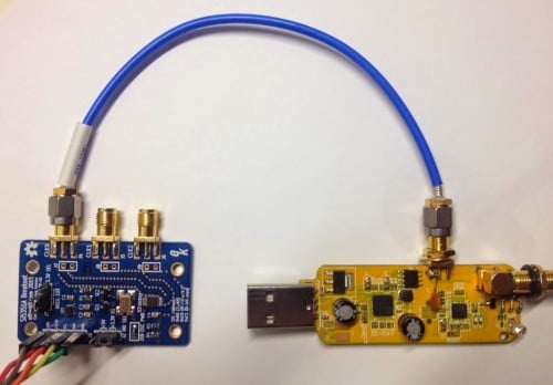 Using a Si5351A to replace the local oscillator on an RTL-SDR.