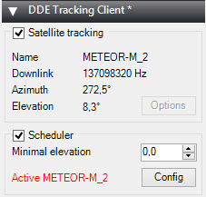 DDE Orbitron Interface SDR# Plugin.