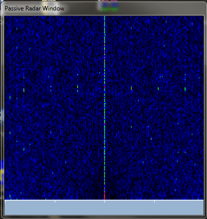 The Passive Radar window.