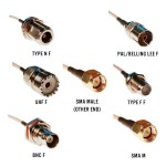 RTL-SDR Blog SMA Pigtail Antenna Adapter Set