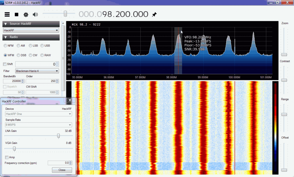 Broadcast FM with the HackRF