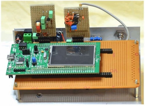 The ARM Radio with the low pass filter and reconstruction filter shown.