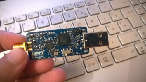 The inside of the Airspy Mini.