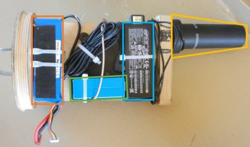 RTL-SDR + GPS antenna plus an Intel NUC computing platform.