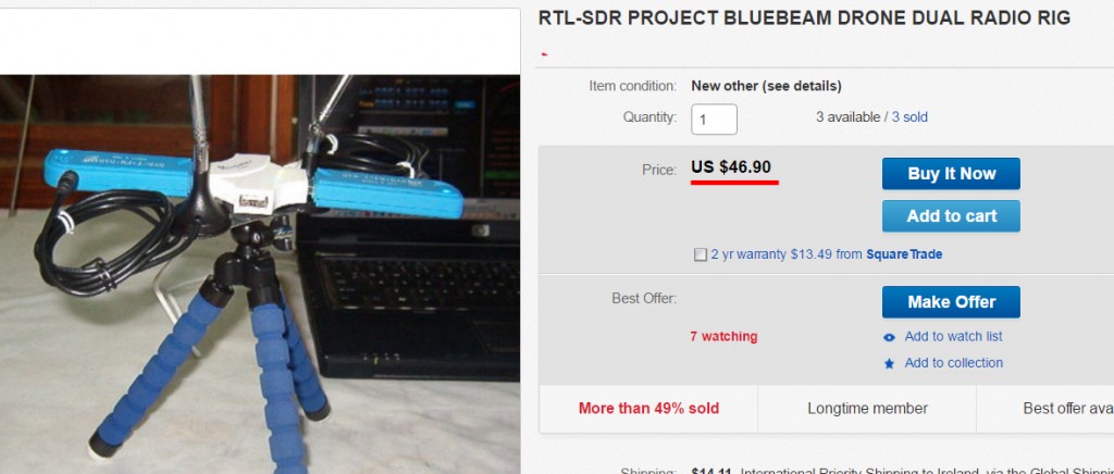 Strange RTL-SDR ripoff contraption at a much higher price.