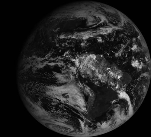 GOES Full Disk Image of the Earth