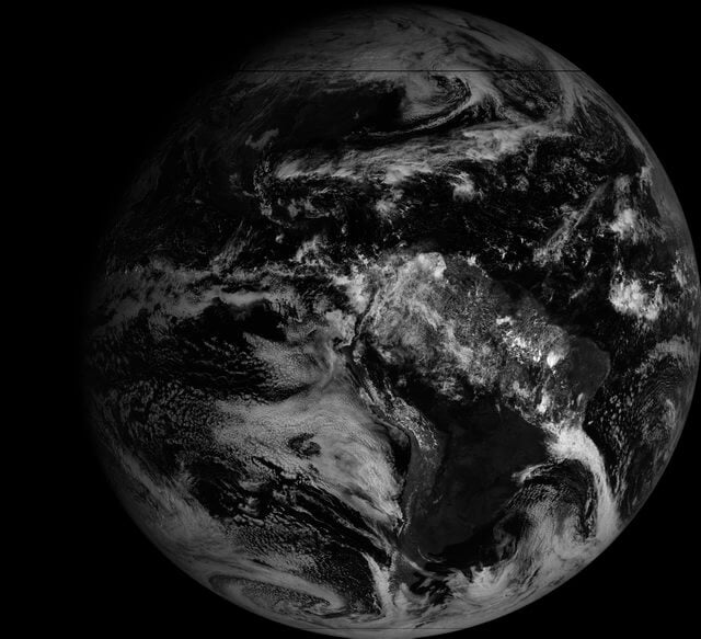 GOES Full Disk Image of the Earth