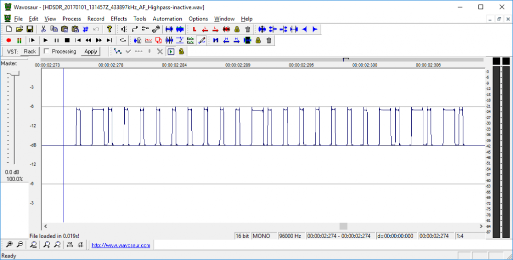 Highpass Filter - Inactive