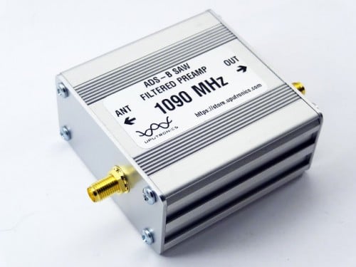 The Uputronics 1090 MHz Filtered Preamp reviewed on radioforeveryone.