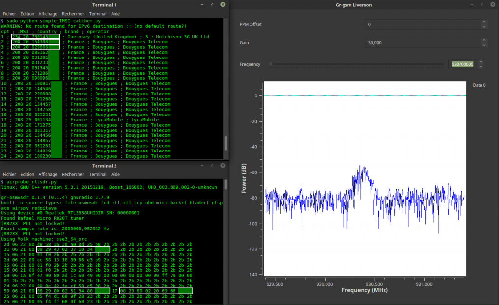 IMSI-Catcher Python Script