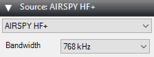 All the controls you get/need for the HF+