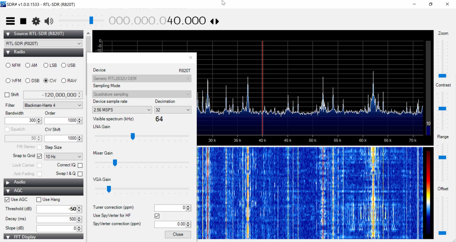 RTL-SDR + SV