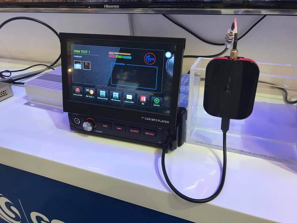 Gospell SDR Connected to a Car Radio Head Unit