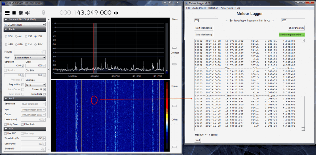 Meteor Logger