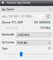 SpyServer Options