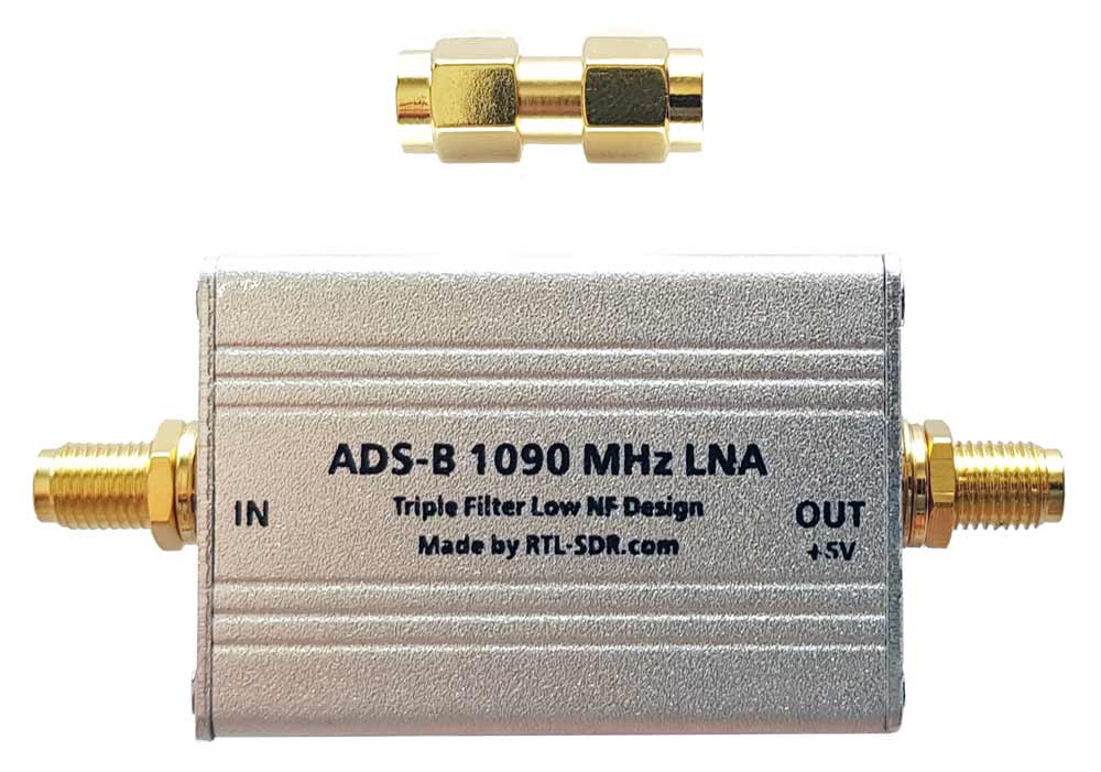 An off-the-shelf RTL-SDR unit.