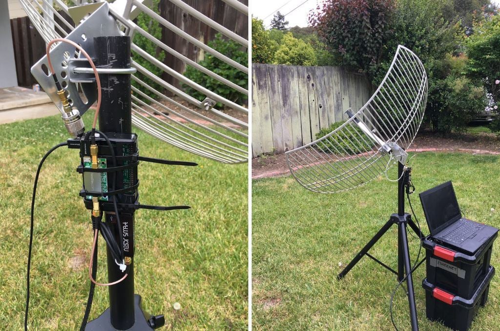 Pieters GOES RTL-SDR Receiving Setup
