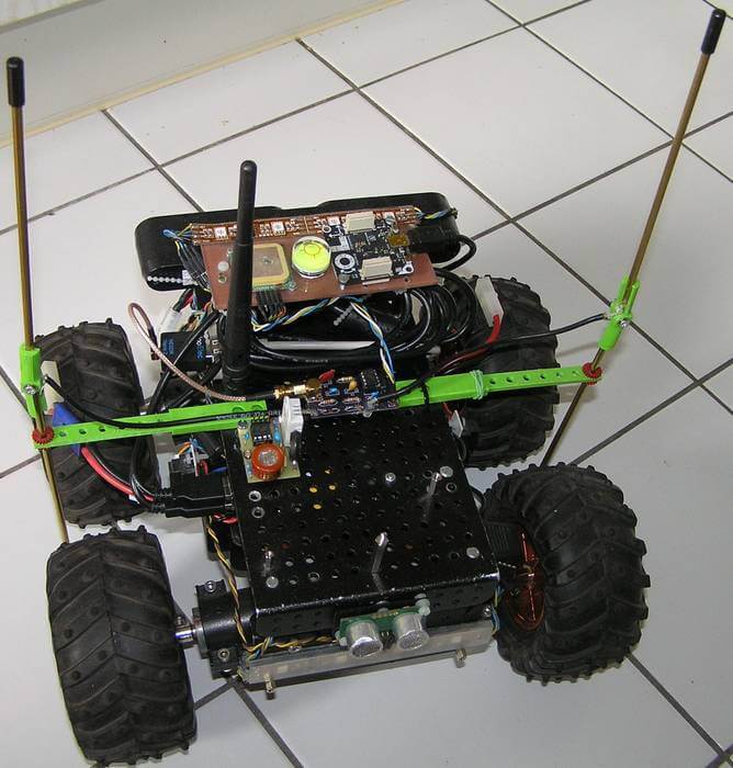 Humpelstilzchen's RF direction finding robot