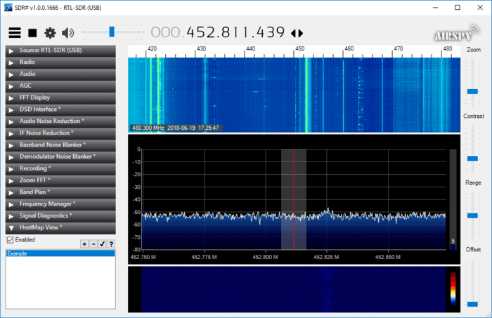 SDRSharp RTL-SDR Heatmap Plugin