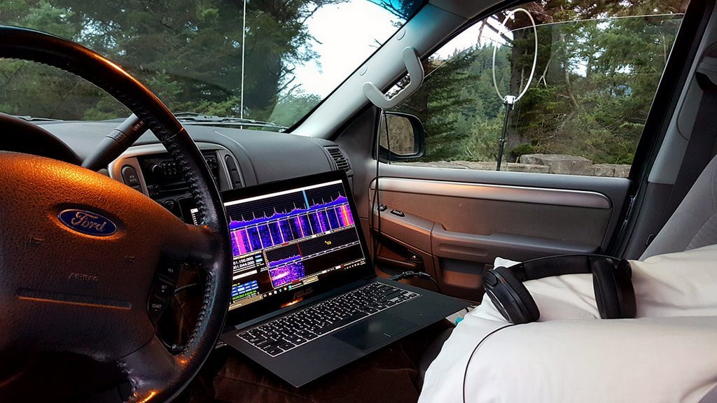 DXing with SDR in a Car