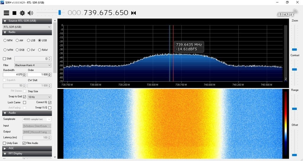 Es-hail 2 test transmission