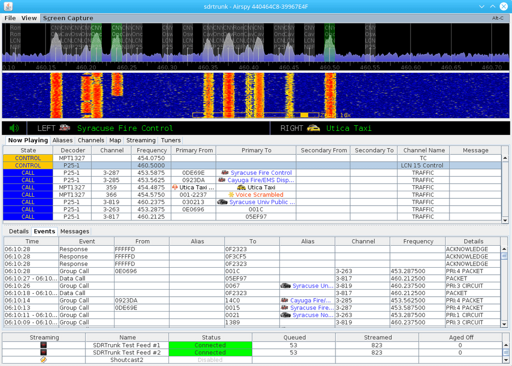 SDRTrunk Screenshot