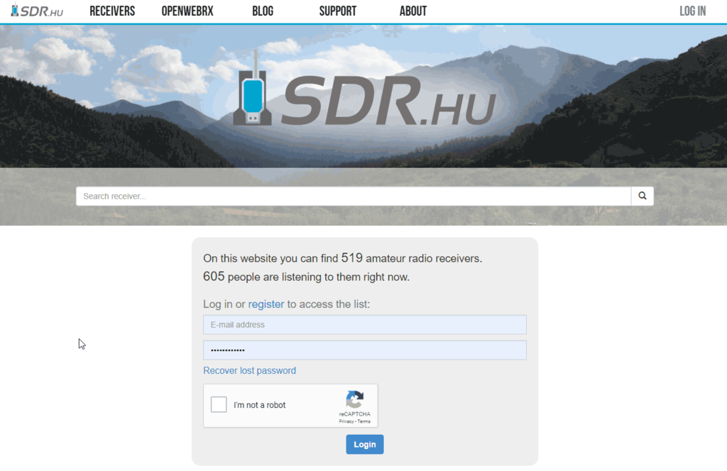 SDR.HU Requires a Login Now
