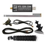 RTL-SDR Blog R820T2 RTL2832U 1PPM TCXO SMA Software Defined Radio with Dipole Antenna Kit