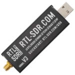 RTL-SDR Blog R820T2 RTL2832U 1PPM TCXO SMA Software Defined Radio (Dongle Only)