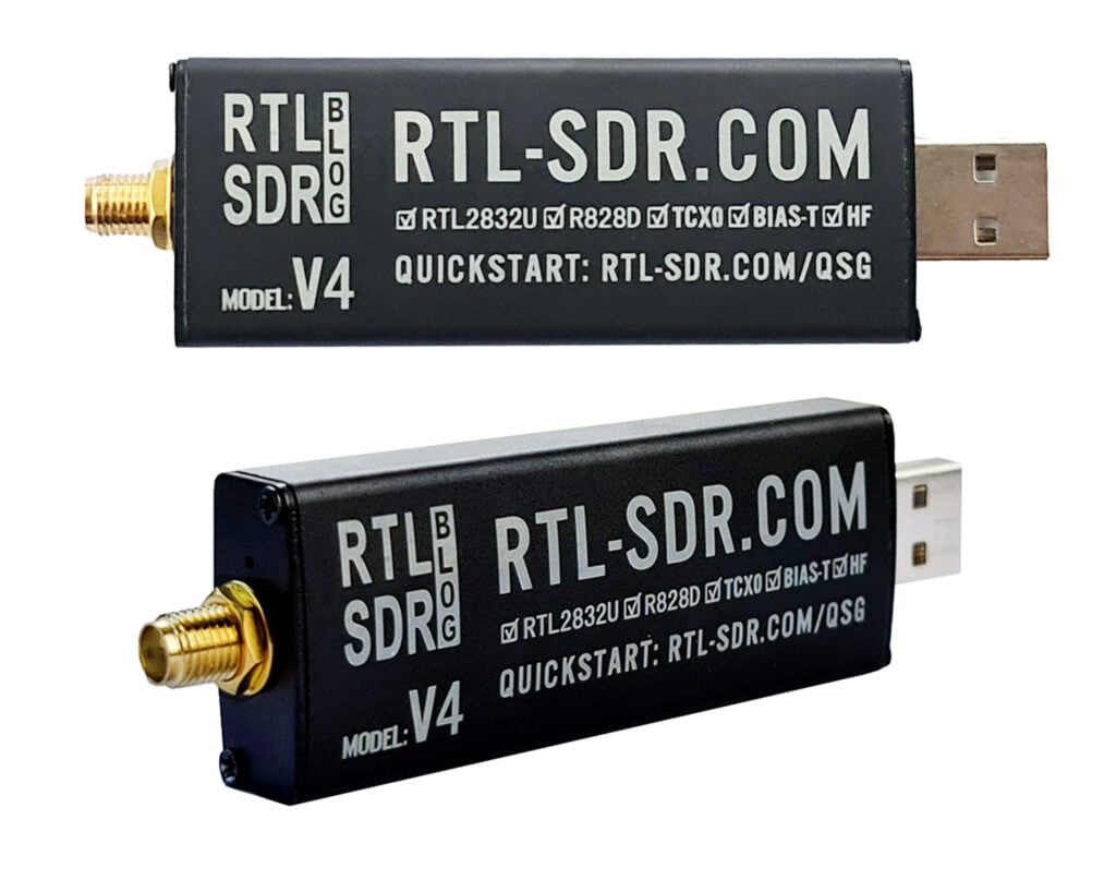 The RTL-SDR Blog V4 Dongle