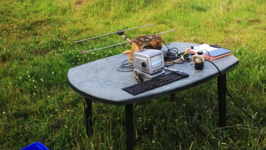 Antenna Field Test Setup