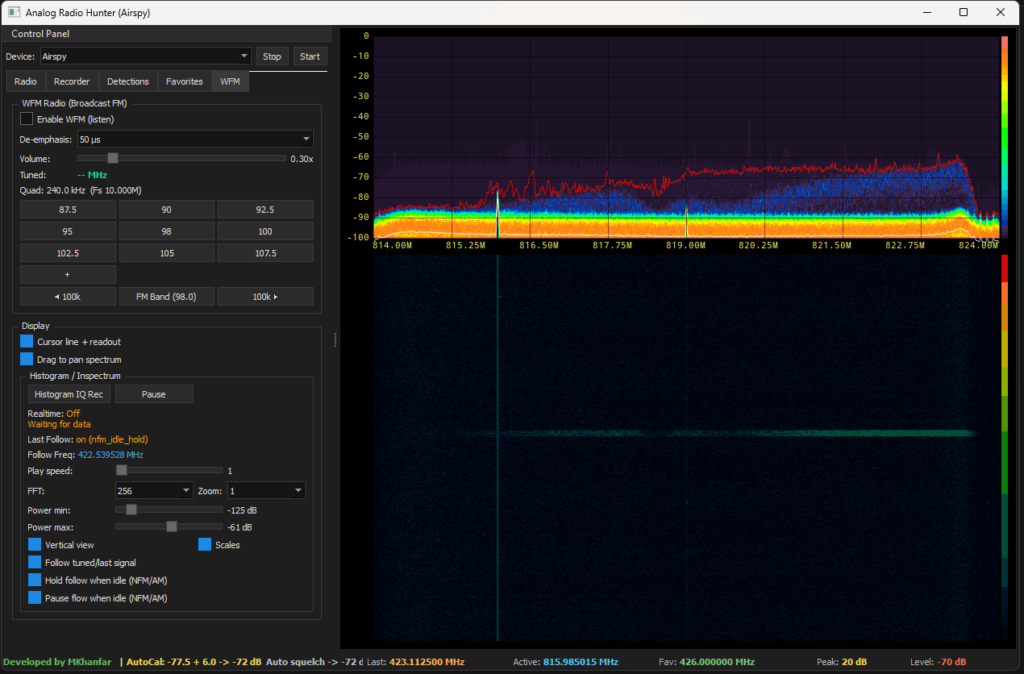 M Khanfar Analog Radio Hunter