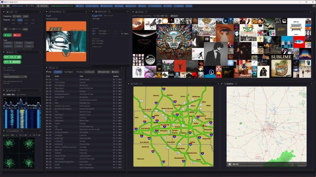 NRSC5 Studio Screenshot