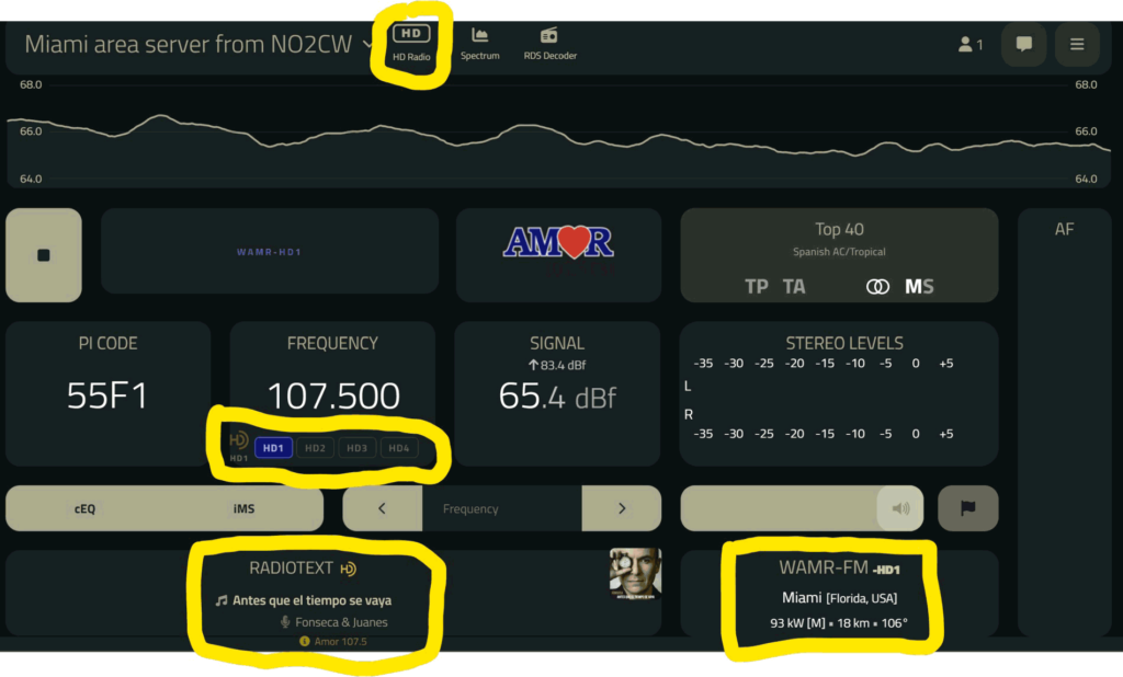 HD Radio Added to FM DX Webservers via an RTL-SDR