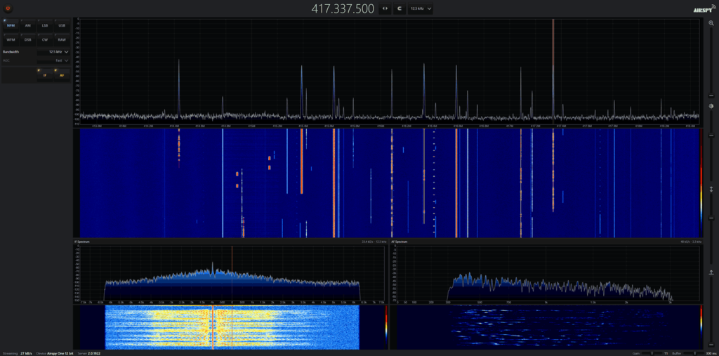 WebSpy Running an Airspy
