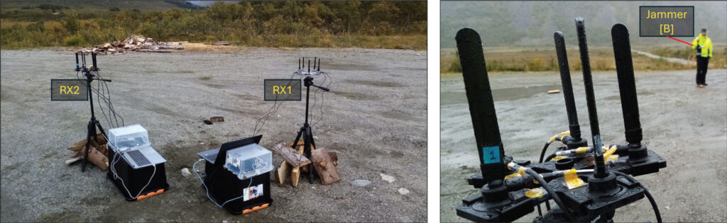 A KrakenSDR Setup at Jammertest 2023