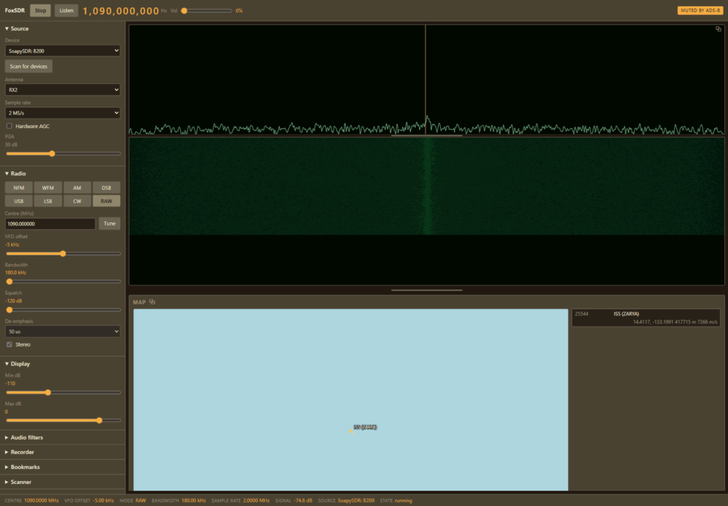 FoxSDR: Browser-based Interface