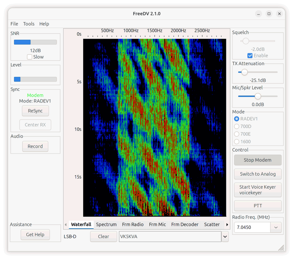 FreeDV Software