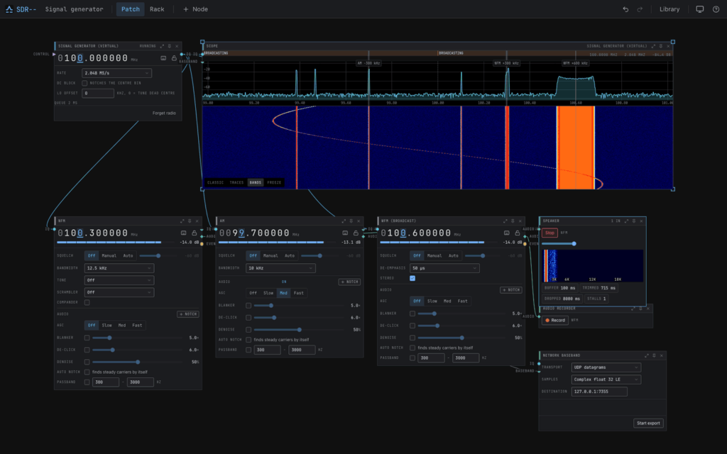 SDR-- Screenshot