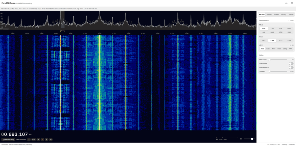 FernSDR: A New WebSDR Server